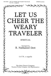 Let Us Cheer The Weary Traveler SATB choral sheet music cover